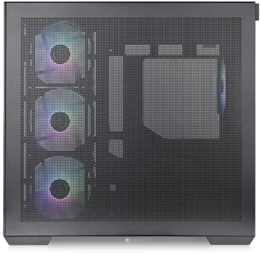 Midi Thermaltake View 380 TG ARGB Juodas