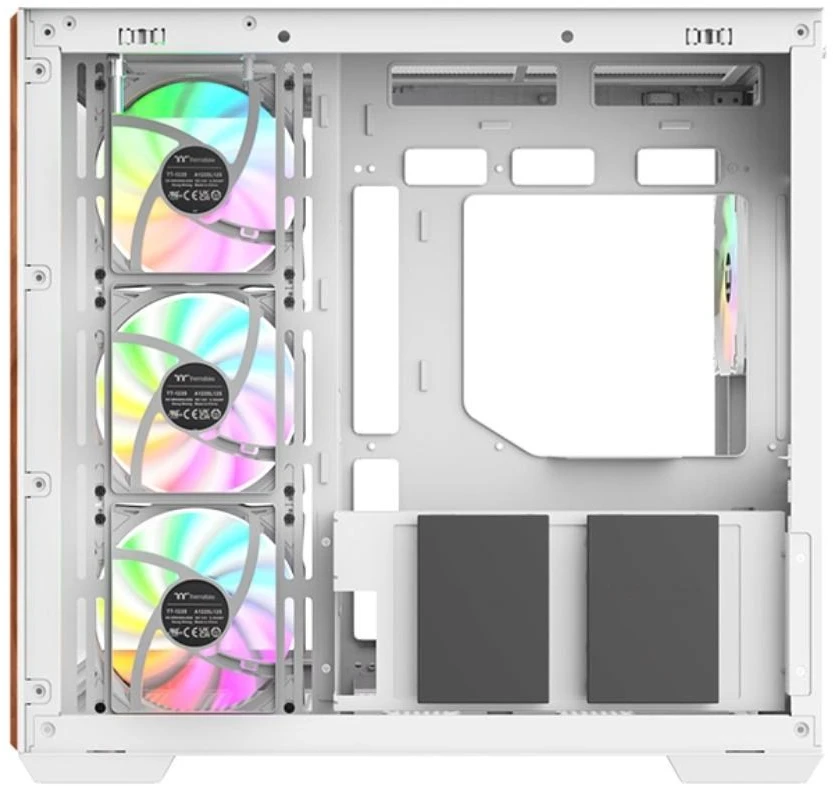 MIDI Thermaltake View 380 WS ARGB Snow Baltas