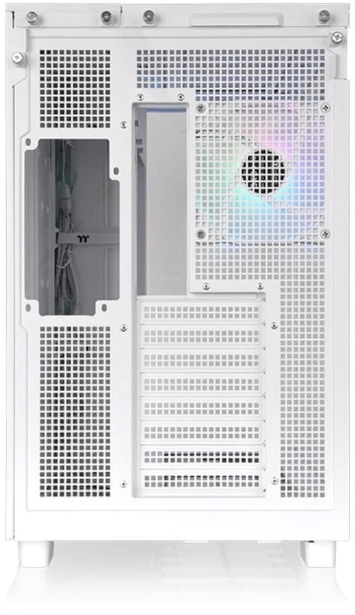 „Thermaltake View 380 XL TG ARGB“, bokšto tipo korpusas – baltas, grūdintas stiklas x 2