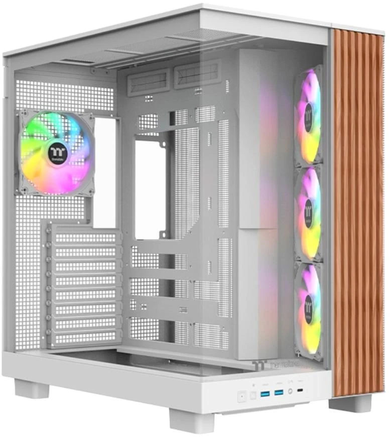 MIDI Thermaltake View 380 XL WS ARGB Snow Baltas