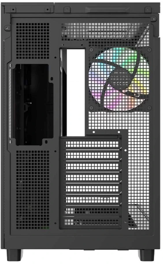 „Thermaltake View 380 XL WS ARGB“, bokšto tipo korpusas - medinis/juodas, 2 grūdinto stiklo plokštės, medinė konstrukcija