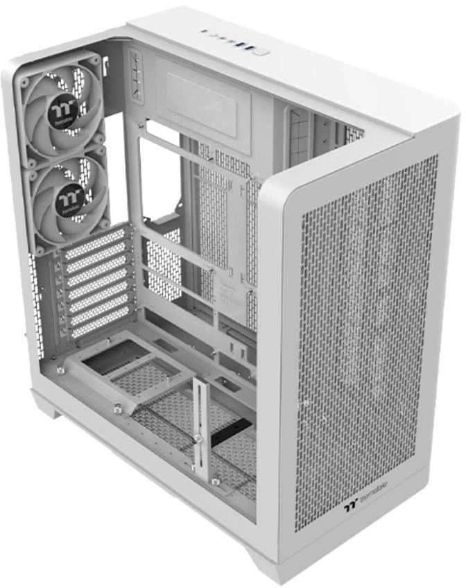 Midi Thermaltake View 390 Air Snow Baltas