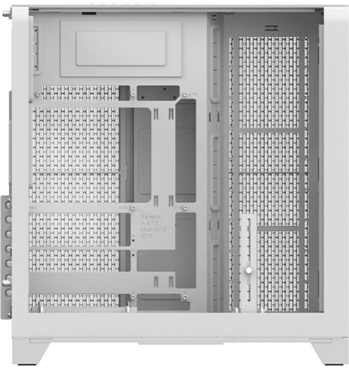 Midi Thermaltake View 390 Air Snow Baltas