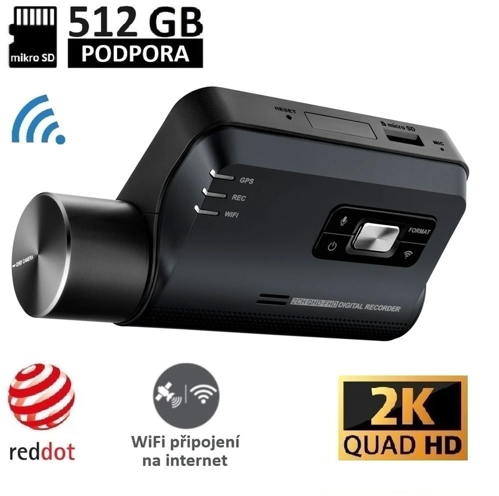 Thinkware Q850 juoda