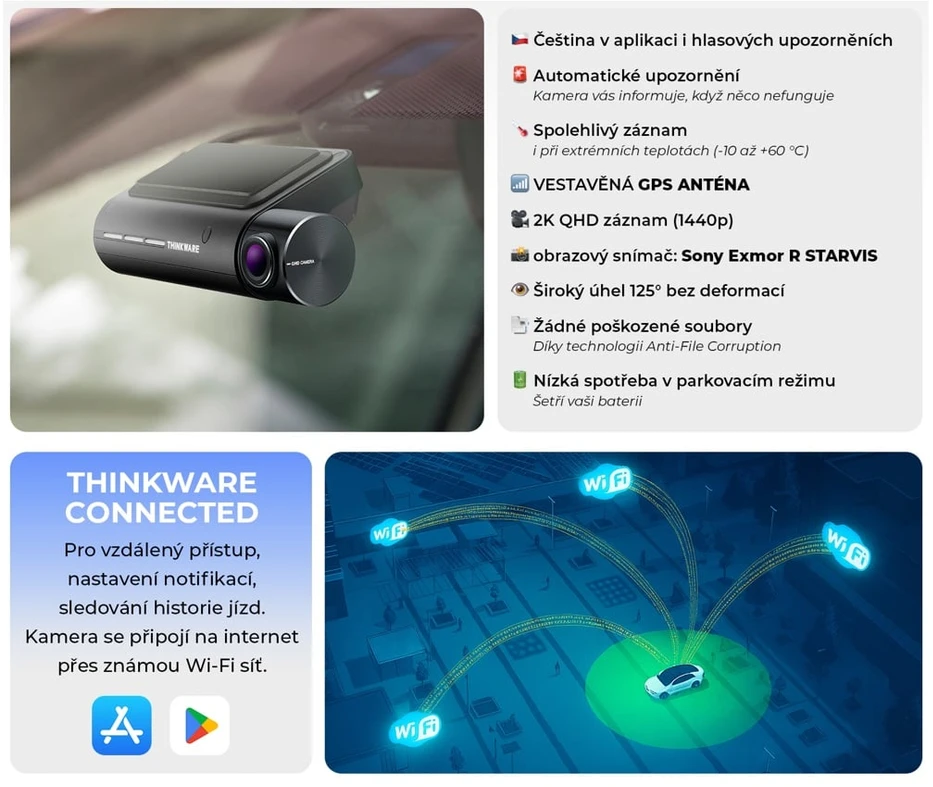 Thinkware Q850 juoda