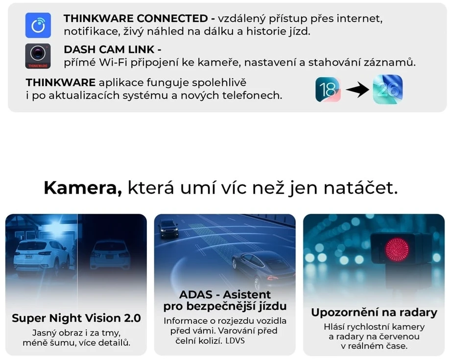 Thinkware Q850 juoda