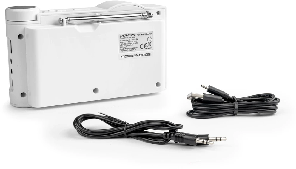 Radijas - Thomson RT400DABBBTWH Baltas