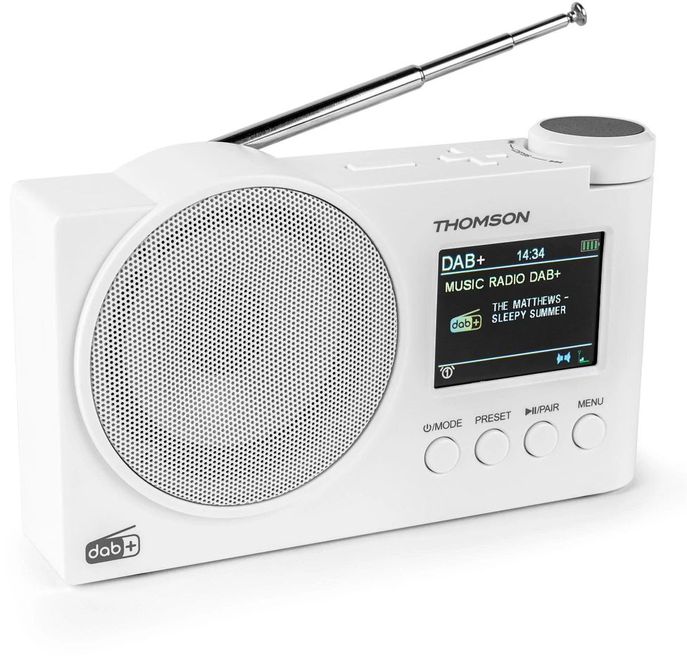 Radijas - Thomson RT400DABBBTWH Baltas