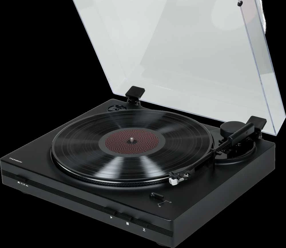 Thomson TT350 pilnai automatinis patefonas + Audio-Technica AT3600L kasetė