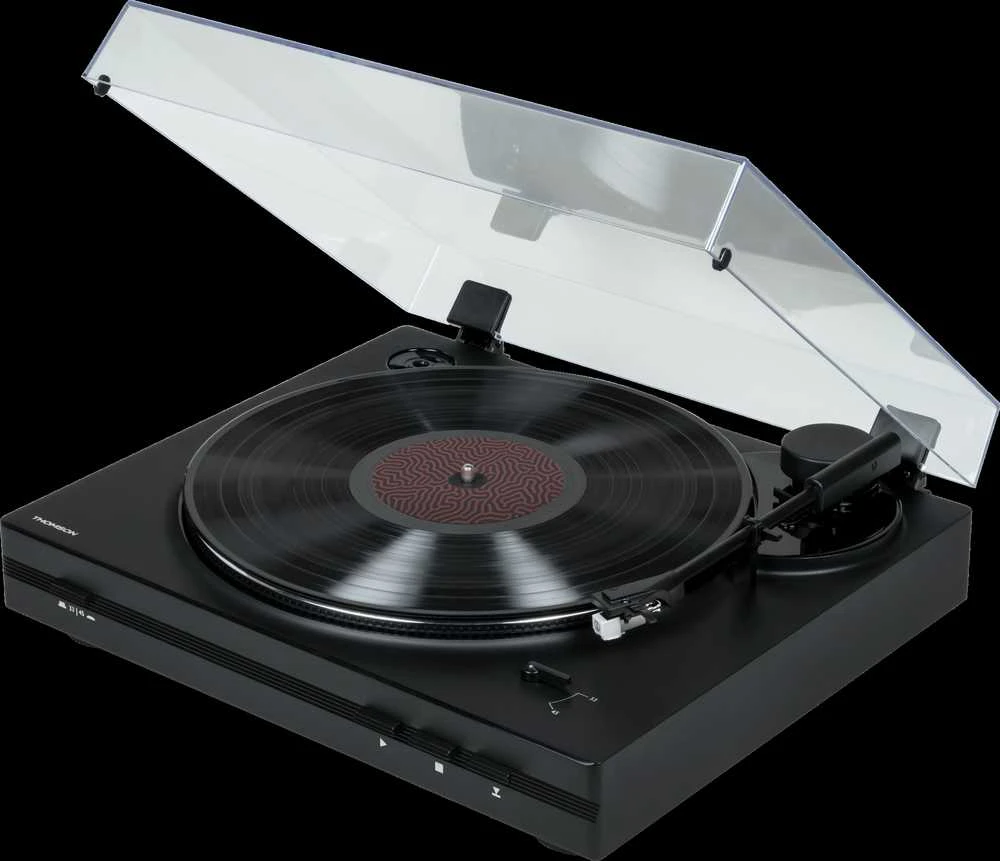 Thomson TT350 pilnai automatinis patefonas + Audio-Technica AT3600L kasetė