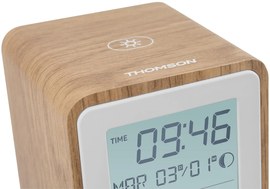Thomson WS102TWH meteorologinės stotelės su „Bluetooth“ garsiakalbiu ir FM radiju