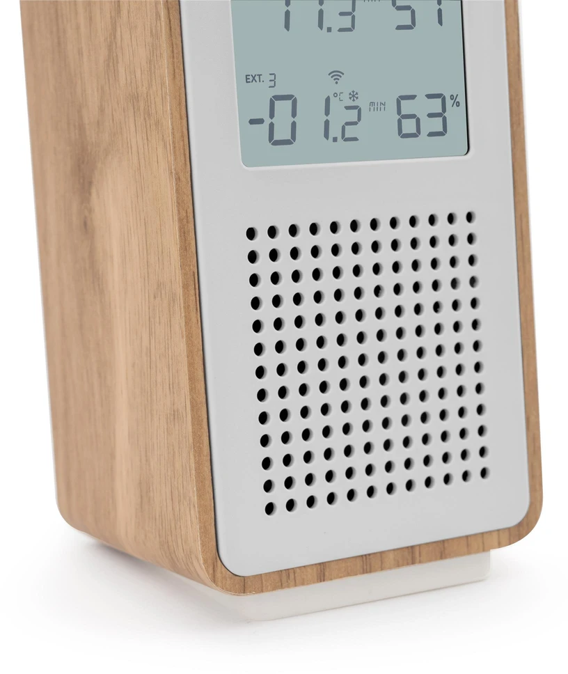 Thomson WS102TWH meteorologinės stotelės su „Bluetooth“ garsiakalbiu ir FM radiju