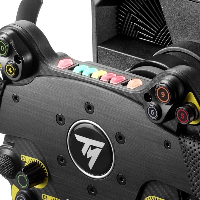 TRM Thrustmaster EVO Racing 31U Leather Juoda, Geltona Vairas Analoginis / skaitmeninis PC, PlayStation 4, PlayStation 5, XBOX One, XBOX One S, XBOX One X, XBOX Series S, XBOX Series X