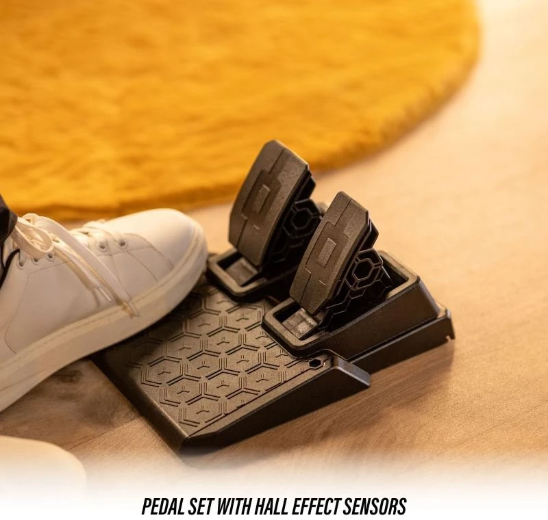 Žaidimų vairo rinkinys Thrustmaster Racing Wheel | T98-P Ferrari 296 GTB (vairo rinkinys + pedalų rinkinys) PS4 / PS5 / PC