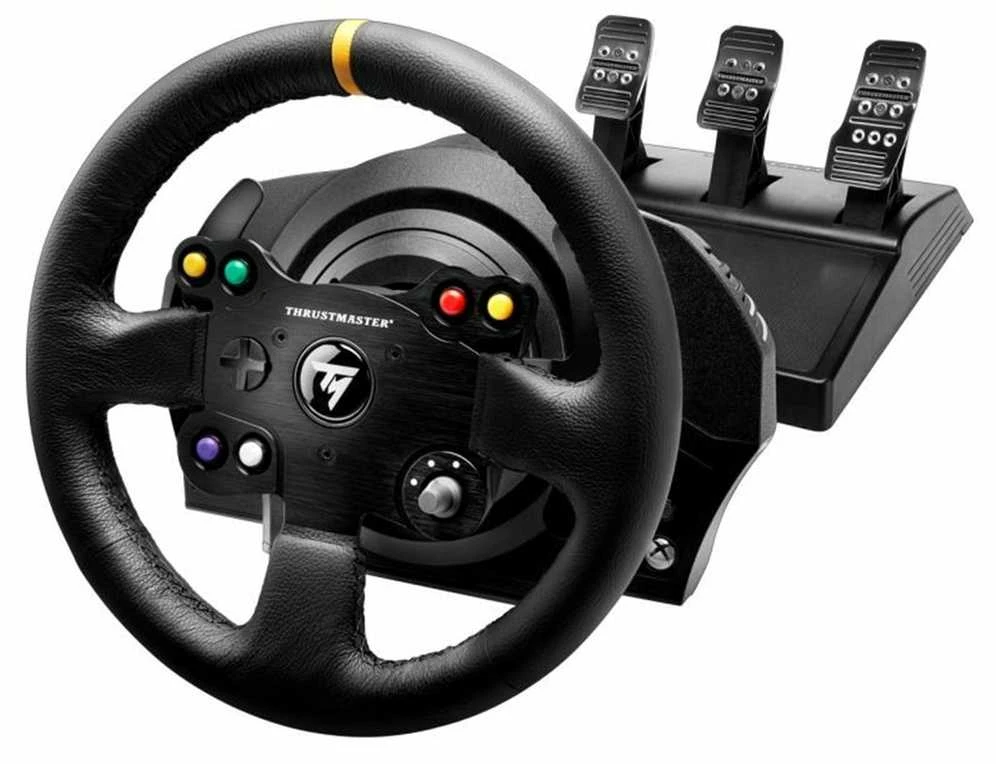 Žaidimų vairas Thrustmaster TX RW Leather Edition