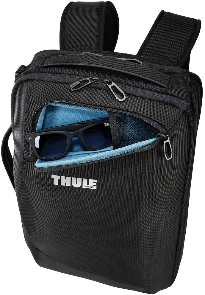 Thule | Accent Convertible Backpack | TACLB-2116, 3204815 | Tinka iki 16 " | Backpack | Shoulder strap | Juodas