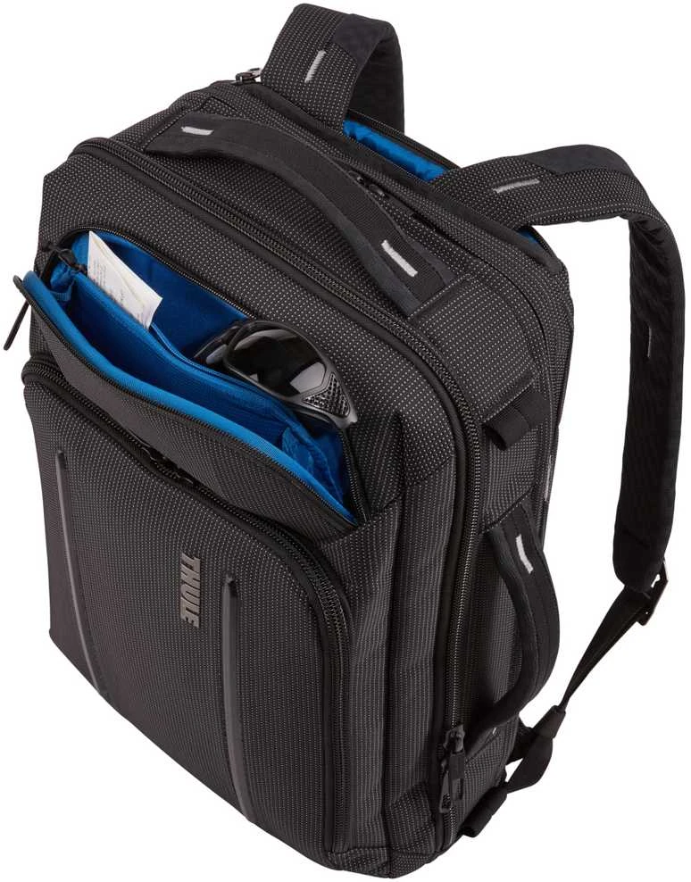 Thule | Crossover 2 | C2CB-116 | Tinka iki 15.6" | Krepšys per petį - Portfelis / Kuprinė | Dirželis per petį | Juodas
