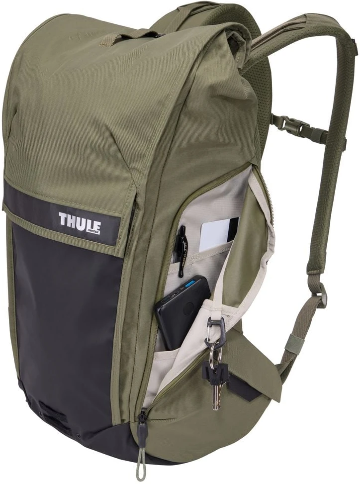 Thule 5233 „Paramount“ dviračių kuprinė, 20 l, minkšta, žalia