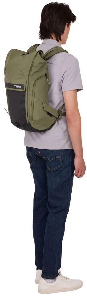 Thule 5233 „Paramount“ dviračių kuprinė, 20 l, minkšta, žalia