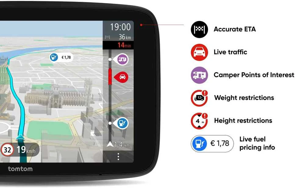 TomTom GO Camper Max 700