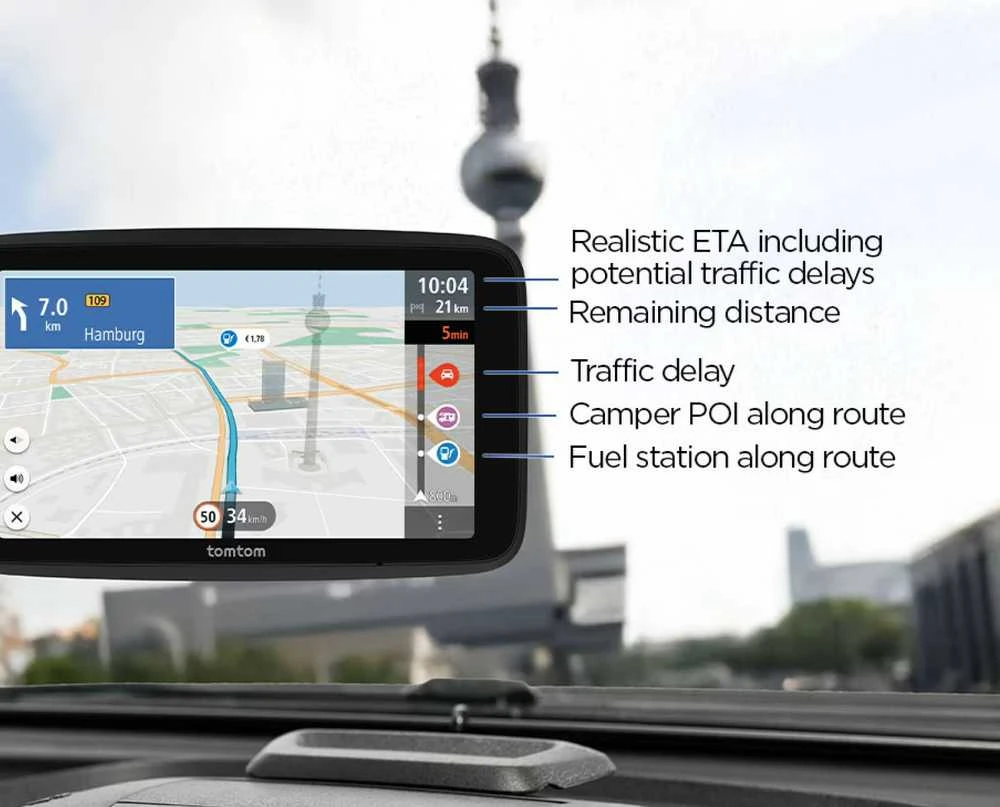 TomTom GO Camper Tour 2 kartos