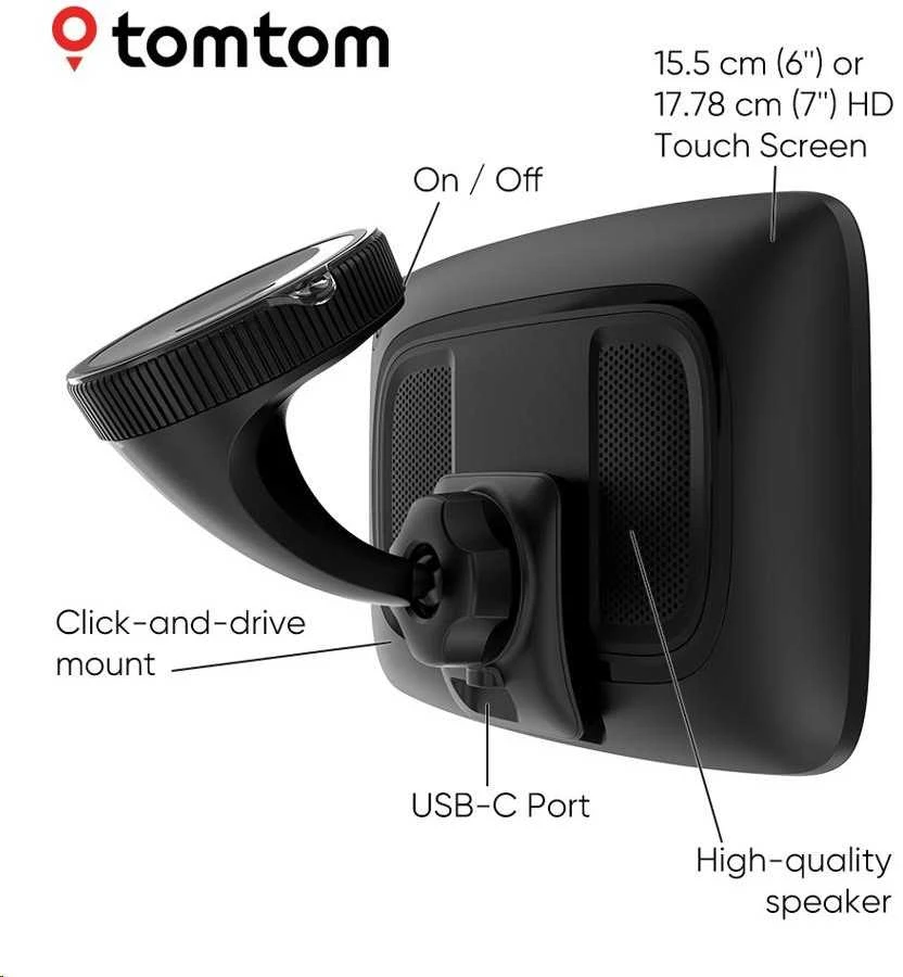 TomTom GO Expert Plus 6" GPS navigacija sunkvežimiams