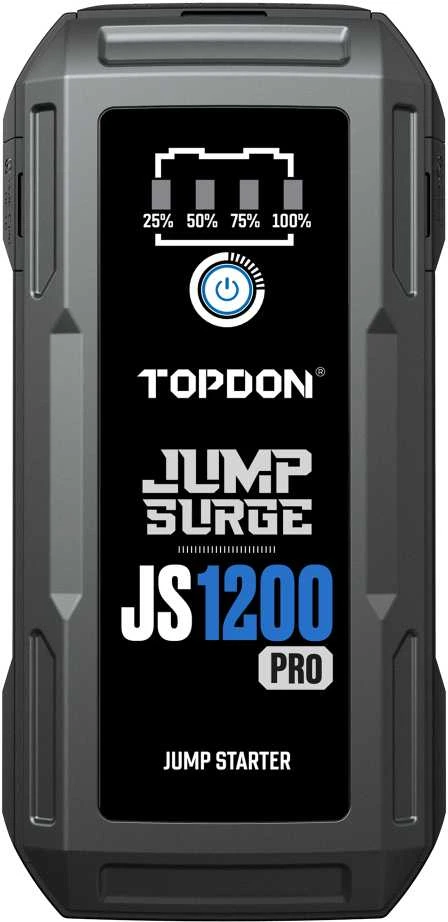 TOPDON JumpSurge 1200 PRO įkrovos indikatoriaus vaizdas