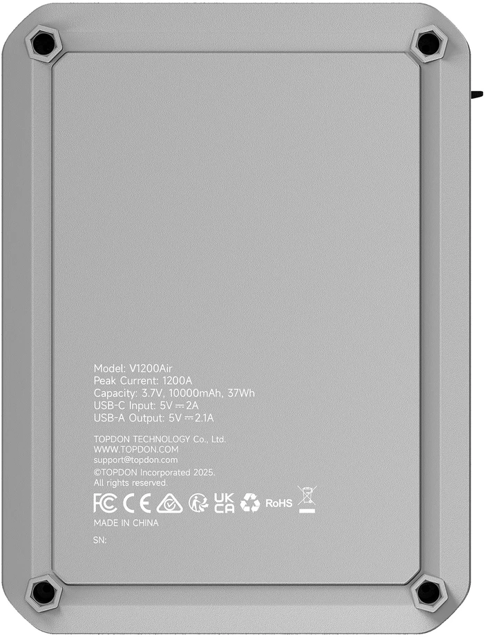 Schneider Electric TOPDON Car Jump Starter JumpSurge V1200air