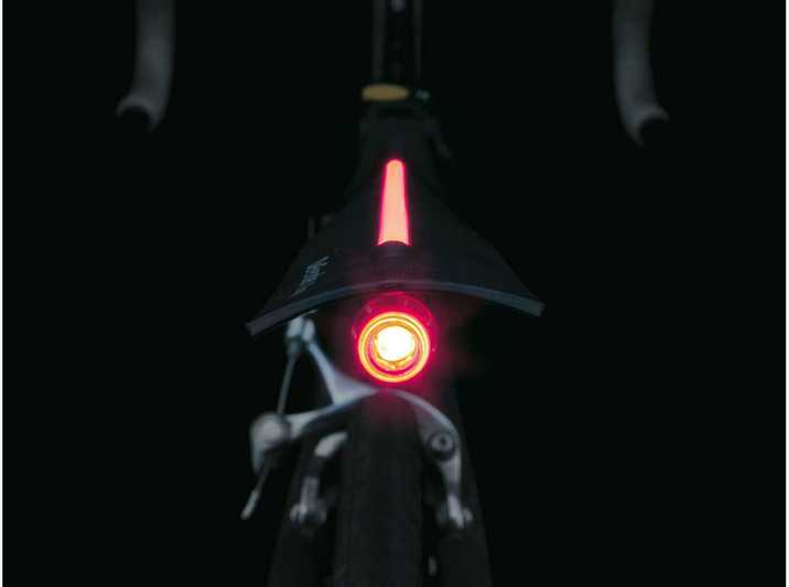 Topeak Iglow galinis dviračio purvasaugis 700x25c su Led