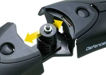 Topeak DeFender M1 priekinis dangtelis