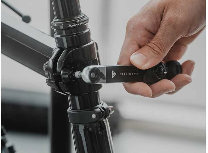 Topeak dinamometrinis raktas su terkšle Torq Rocket Mini Ex 2–10 Nm TT2622