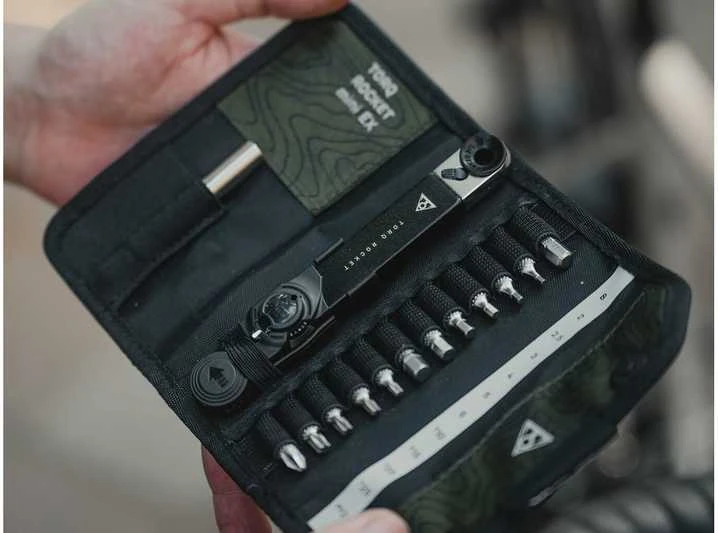 Topeak dinamometrinis raktas su terkšle Torq Rocket Mini Ex 2–10 Nm TT2622
