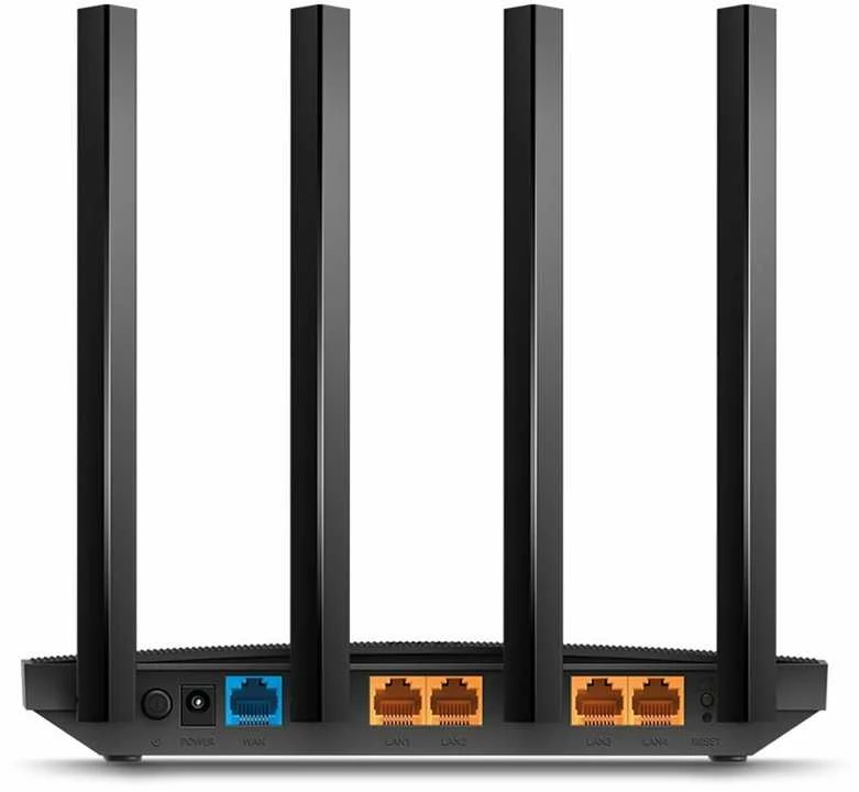 TP-LINK Archer C80 TP-Link Archer C80 AC1900 Dviejų juostų belaidis 802.11ac Gbit maršrutizatorius 4xLAN MU-MIMO