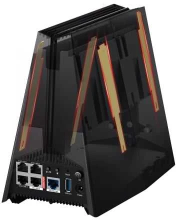 Maršrutizatorius TP-Link Archer GE550 Gaming-router, Tri-Band WiFi 7, 9.220 Mbit/s, Mesh, RGB - juodas