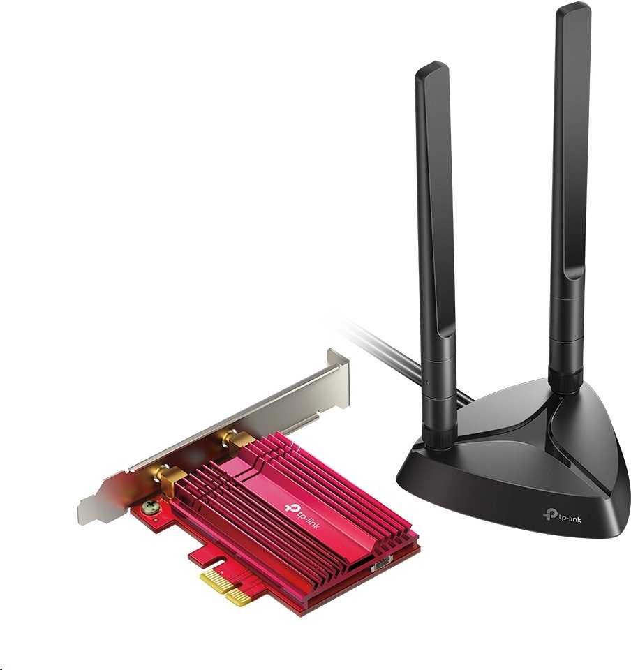 TP-LINK Archer TX3000E WLAN / Bluetooth 2402 Mbit/ai Vidinis