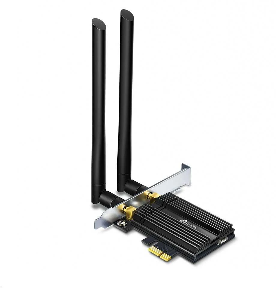 TP-LINK | Archer Wi-Fi 6 Bluetooth 5.0 PCIe adapteris | TX50E | 2.4GHz/5GHz | Antenos tipas: 2xExternal