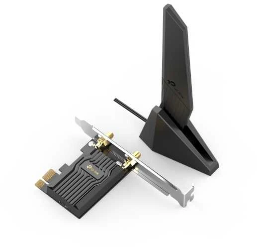 TP-Link Archer TXE73E su išorine antena