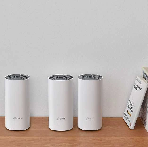 Maršrutizatorius TP-LINK AC1200 viso namo tinklelio „Wi-Fi“ sistema „Qualcomm“ CPU 867 Mbps, 5 GHz + 300 Mbps, 2,4 GHz 2 10/100 Mbps prievadai 2 vidinės antenos