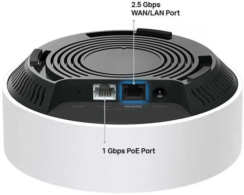Maršrutizatorius TP-LINK | AX3000 viso namo „Whole Home WiFi 6“ sistema su „PoE“ | „Deco X50-PoE“ (1 vnt. pakuotė) | 802.11ax | Ethernet LAN (RJ-45) jungtys 1 | Tinklo palaikymas: Taip | MU-MiMO: Taip | Ne, mobilusis plačiajuostis ryšys: | Antenos tipas: Vidinė