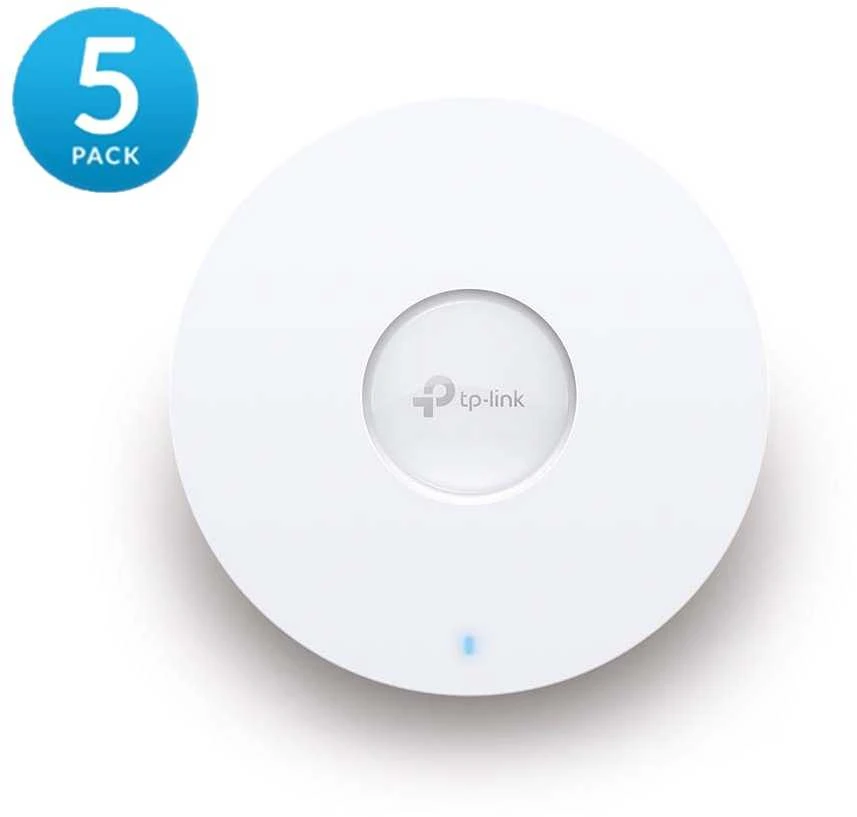 Maršrutizatorius TP-Link Omada WL-AP prieigos taškas EAP613 (AX1800) 5 vnt. pakuotėje