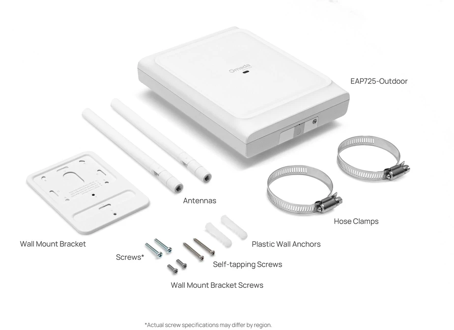 Maršrutizatorius Access Point TP-Link Omada EAP725-Outdoor BE5000 Wi-Fi 7 Baltas