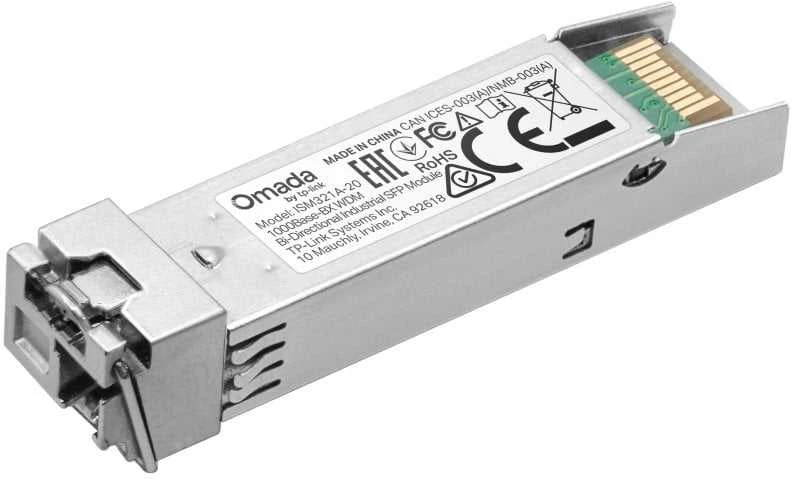 TP-Link ISM321A-20 tinklo siųstuvo-imtuvo modulis Šviesolaidis 1250 Mbit/s SFP