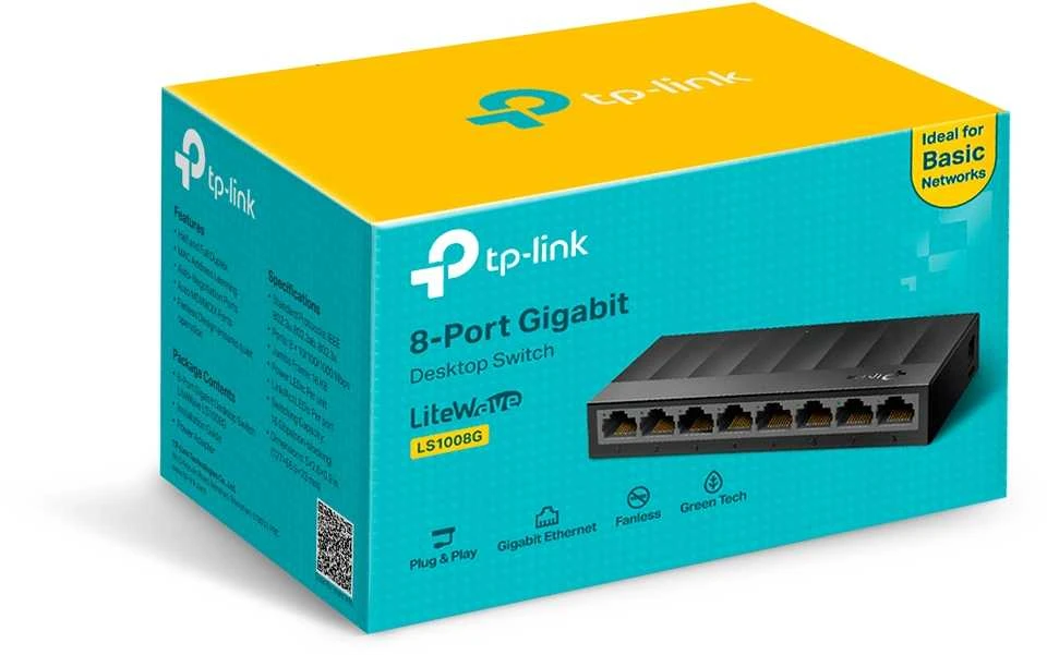 Šakotuvas TP-Link LS1008G