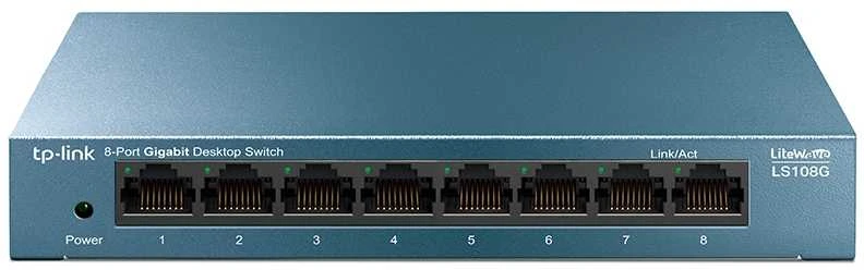 Šakotuvas TP-Link LITEWAVE 8-P.GB DESKTOP SWITCH - .