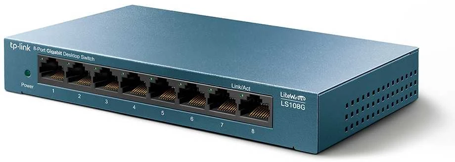 Šakotuvas TP-Link LITEWAVE 8-P.GB DESKTOP SWITCH - .