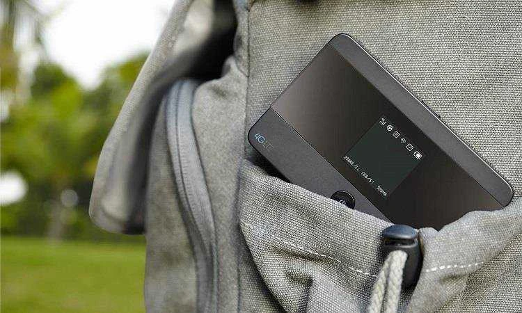 Modemas TP-LINK mobilusis 4G LTE WLAN Maršrutizatorius su integr.4G modemu, SIM kortelės lizdas, 1,4 colio TFT Ekranas, 2550 mAH Akku, Micro SD kortelės lizdas