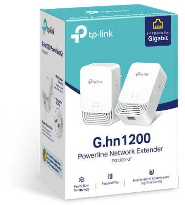 Maršrutizatorius TP-Link PG1200 KIT „PowerLine“ tinklo adapteris 607 Mbit/ai Ethernet LAN jungtis Balta 2 vnt