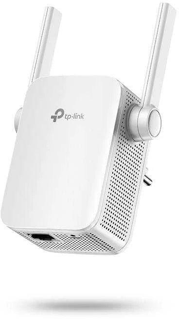 Maršrutizatorius TP-LINK AC1200 dviejų dažnių belaidis į sieninį lizdą kišamas ryšio stiprintuvas MediaTek 867 Mbps 5 GHz + 300 Mbps 2,4 GHz 802.11ac/a/b/g/n 1 10/100