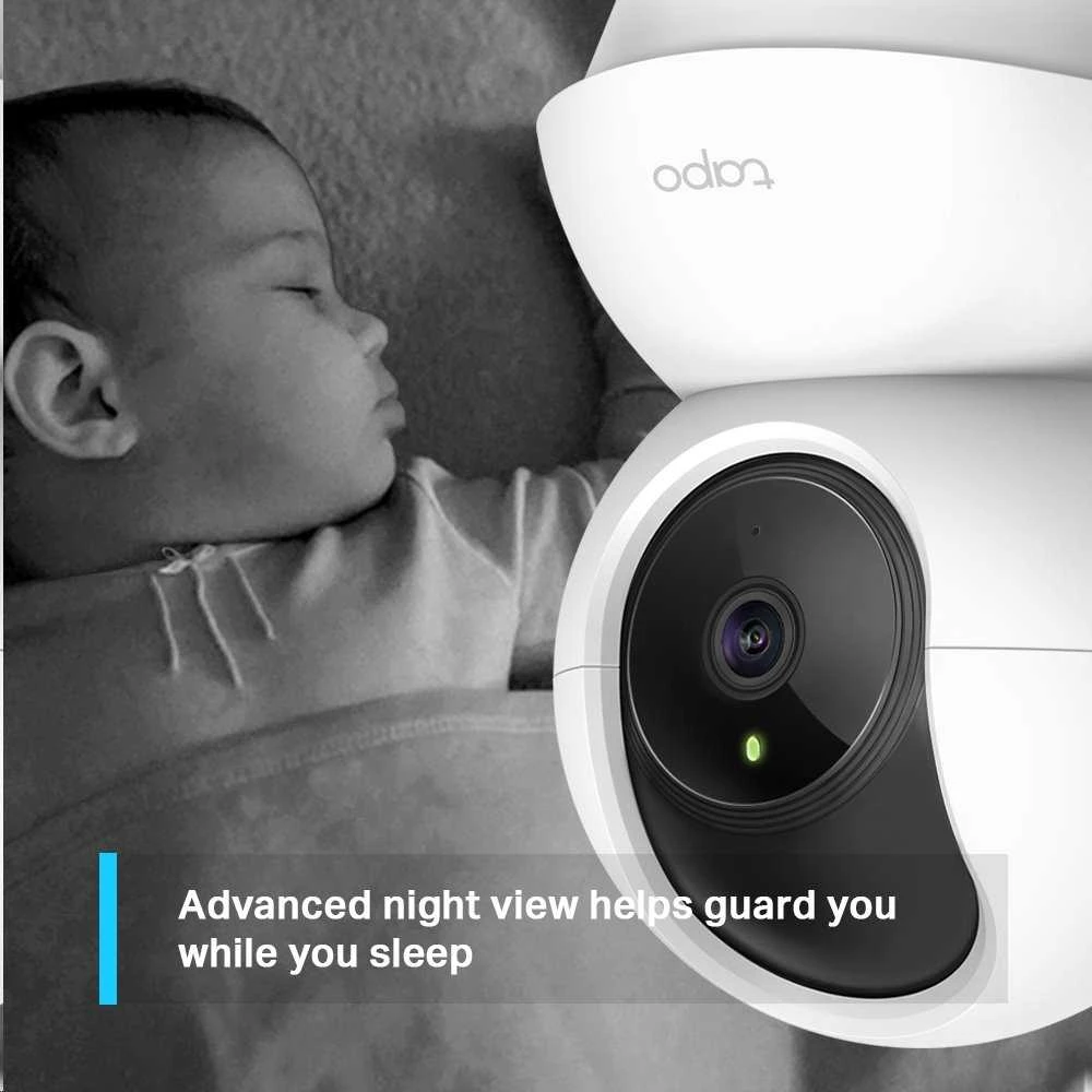 TP-LINK | Pan / Tilt Home Security Wi-Fi kamera | Tapo C210 | 3 MP | 4mm/F/2.4 | Privatumo režimas, garso ir šviesos signalizacija, judesio aptikimas ir pranešimai, naktinis matymas | H.264 | Micro SD, maks. 256 GB
