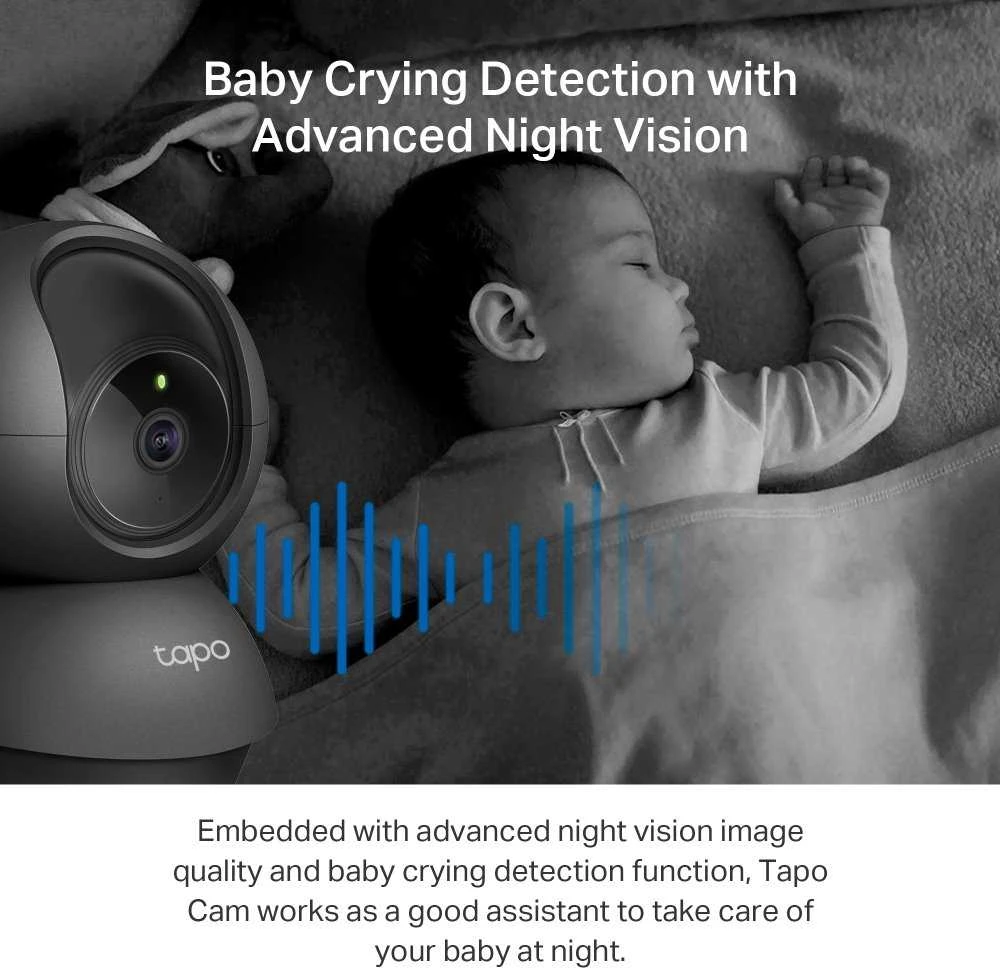 TP-LINK | Namų apsaugos Wi-Fi kamera su pasukama/pakreipiama funkcija | Tapo C211 | PTZ | 3 MP | 3,83 mm | H.264 | Micro SD, maks. 512 GB